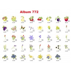 آلبوم میوه و گل 772